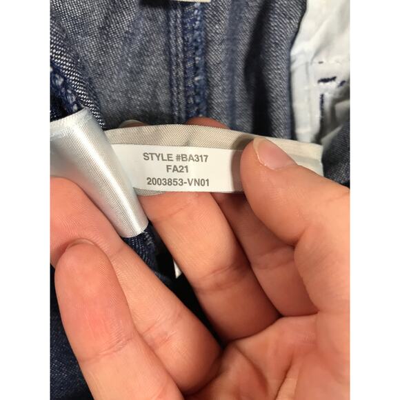 J. Crew Chambray Camp Pants Women's XL Everyday Simple Capsule Easy Fall - Picture 7 of 10